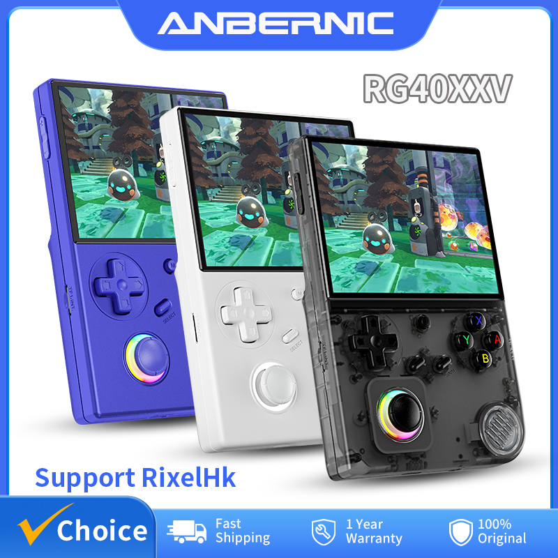 Retro Gaming Design - ANBERNIC RG40XXV Retro Handheld Game Console
