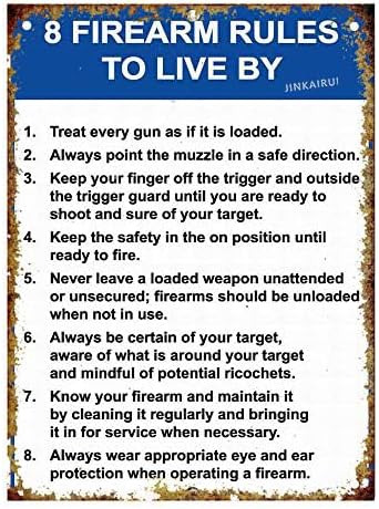 Retro Gaming Cafe - Y1,Retro Metal tin Sign Funny Firearm