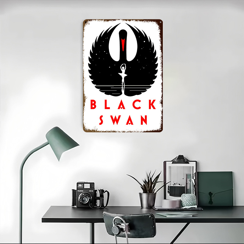 Black Swan Movie Printing Post - Retro Gaming Bar 评论和价格