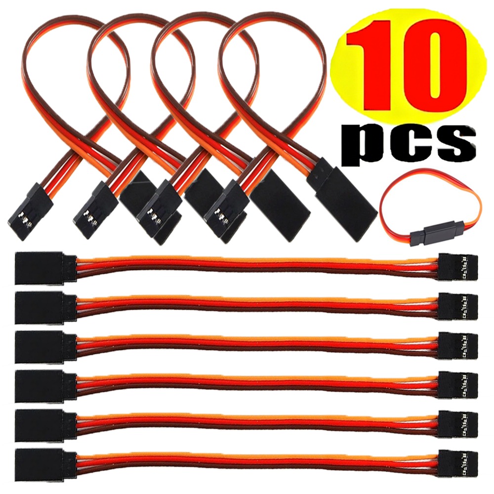 1-10pcs 15cm 30-Core Servo Ext - Controller Extension Cord 评论和价格