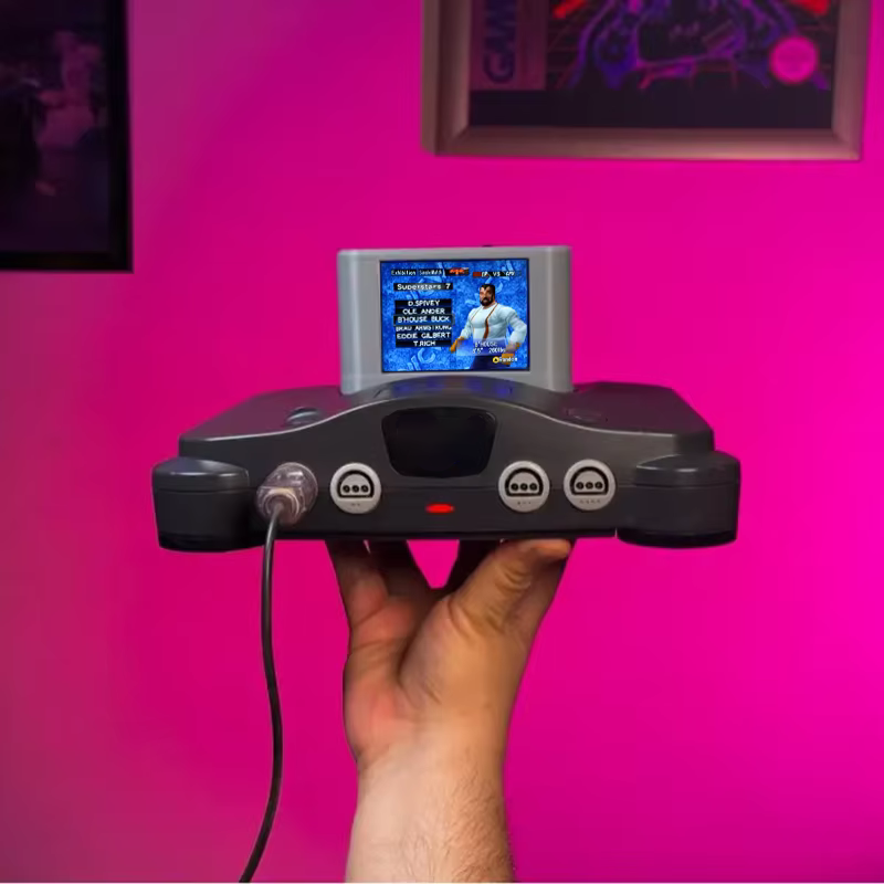 Pico N64 Cart Retro Game cartr - Retro Gaming Monitor 评论和价格