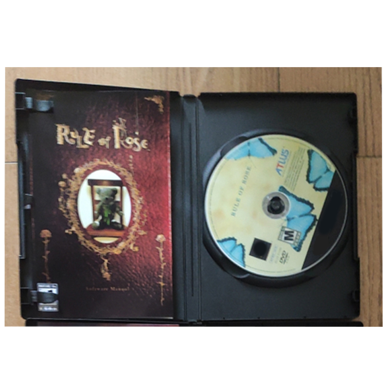 PS2 Role of Rose With Manual C - Retro Gaming Events 评论和价格
