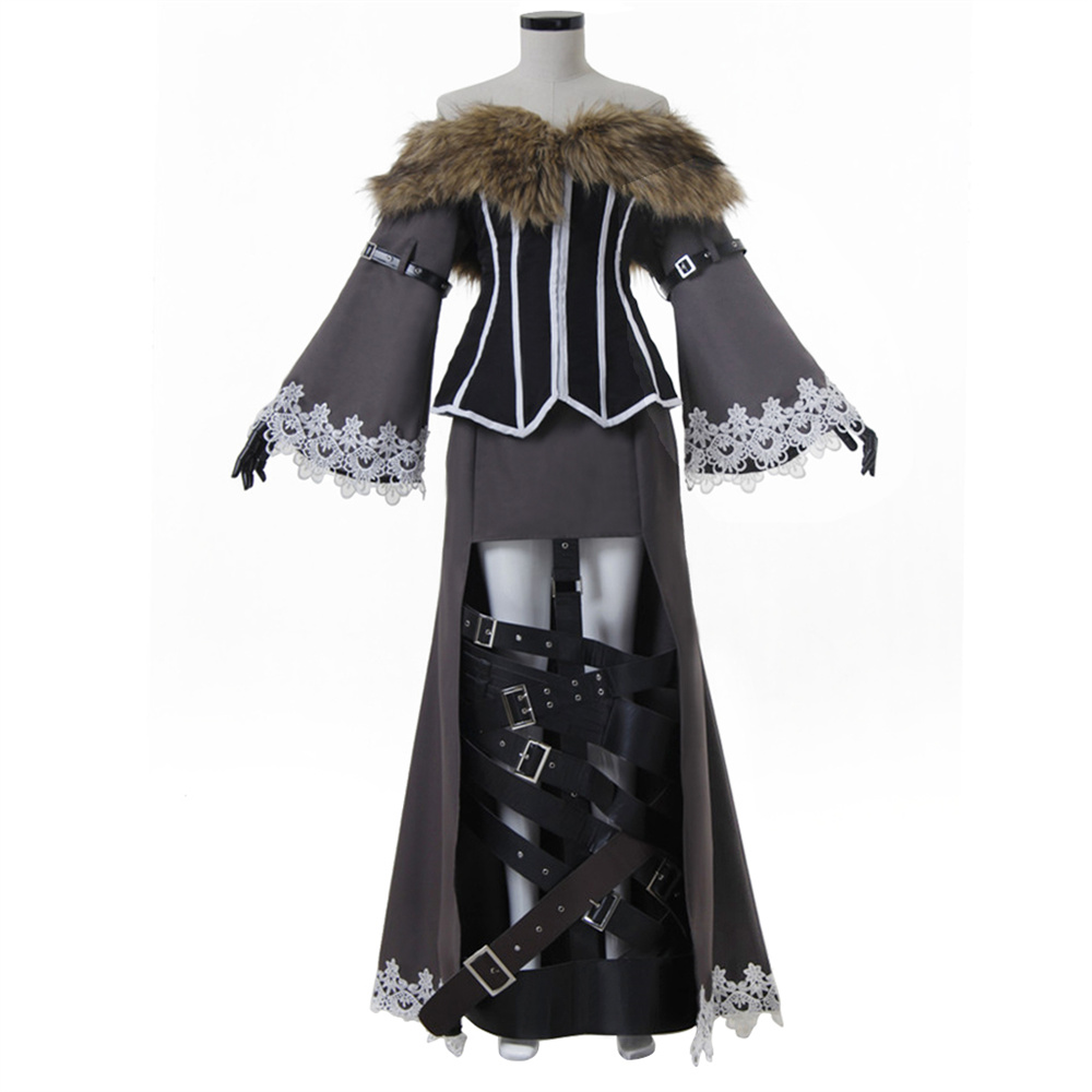Game FFX LuLu Cosplay Black Ma - Retro Gaming Kit 评论和价格