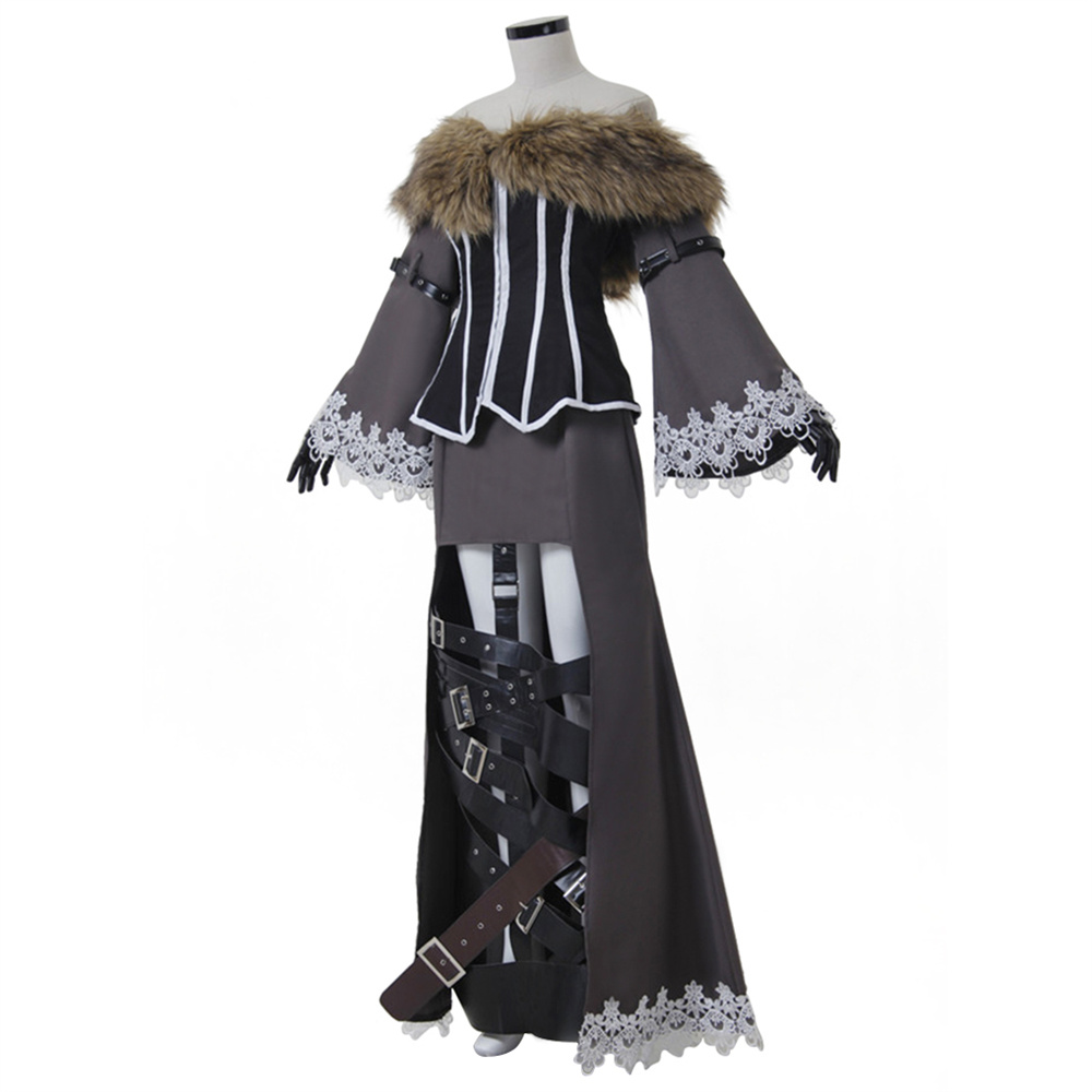 Game FFX LuLu Cosplay Black Ma - Retro Gaming Kit 评论和价格