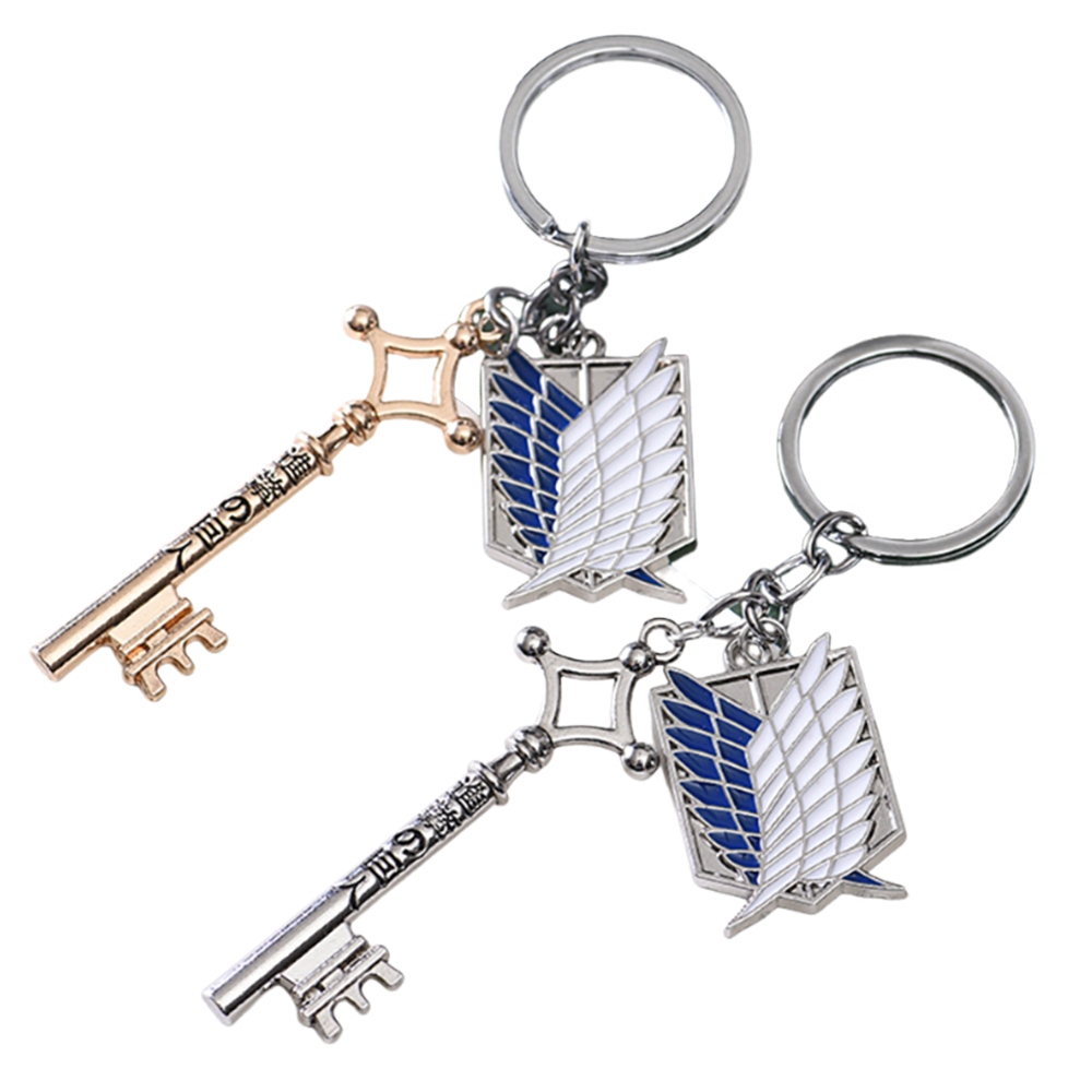 Anime Attack On Titan Keychain - Retro Gaming Keychain 评论和价格