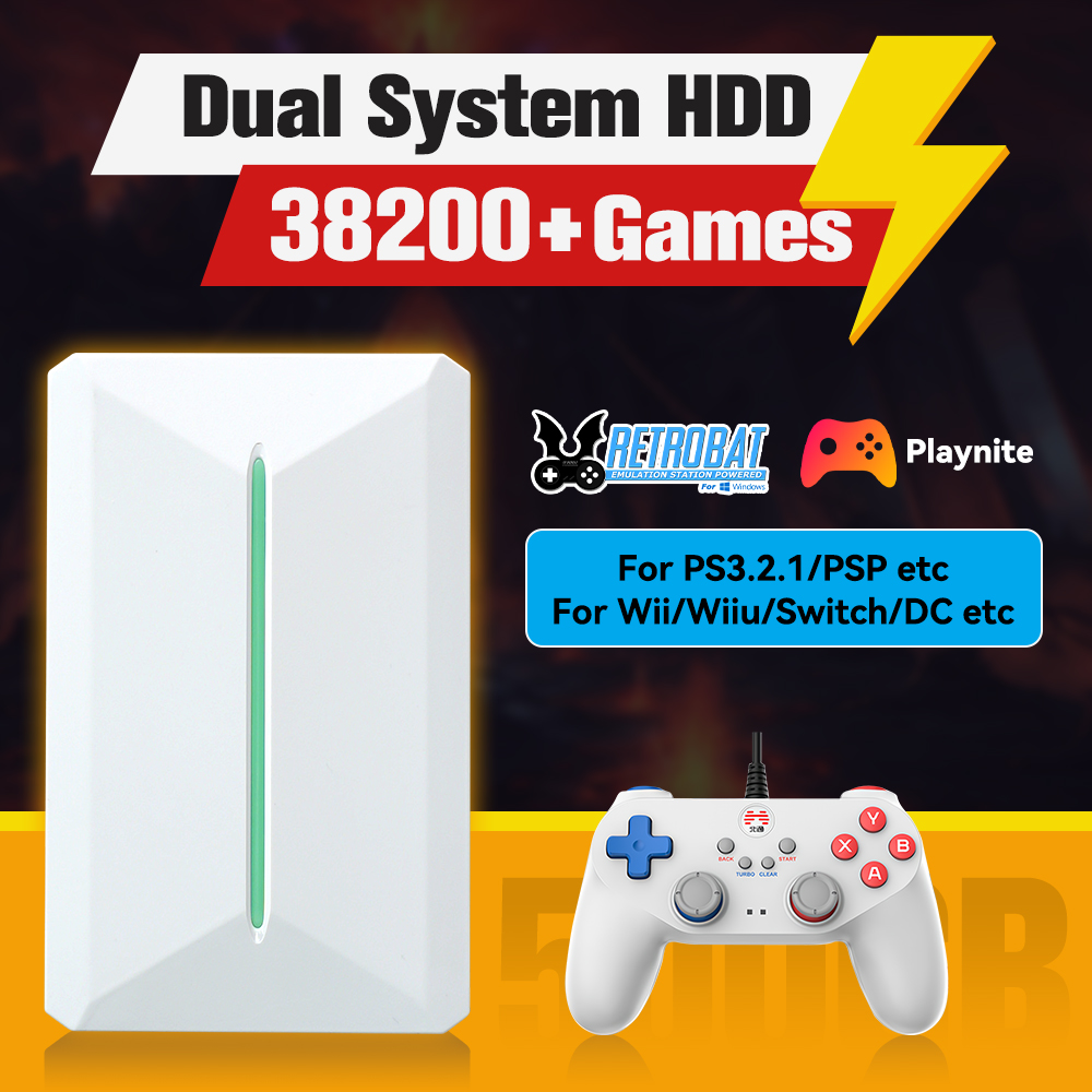 Retrobat＆Playnite System HDD R - Retro Gaming Tv 评论和价格