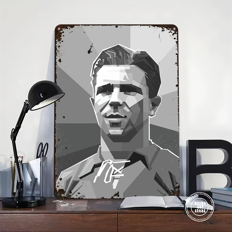 Ferenc Puskas Poster Customize - Retro Gaming Bar 评论和价格