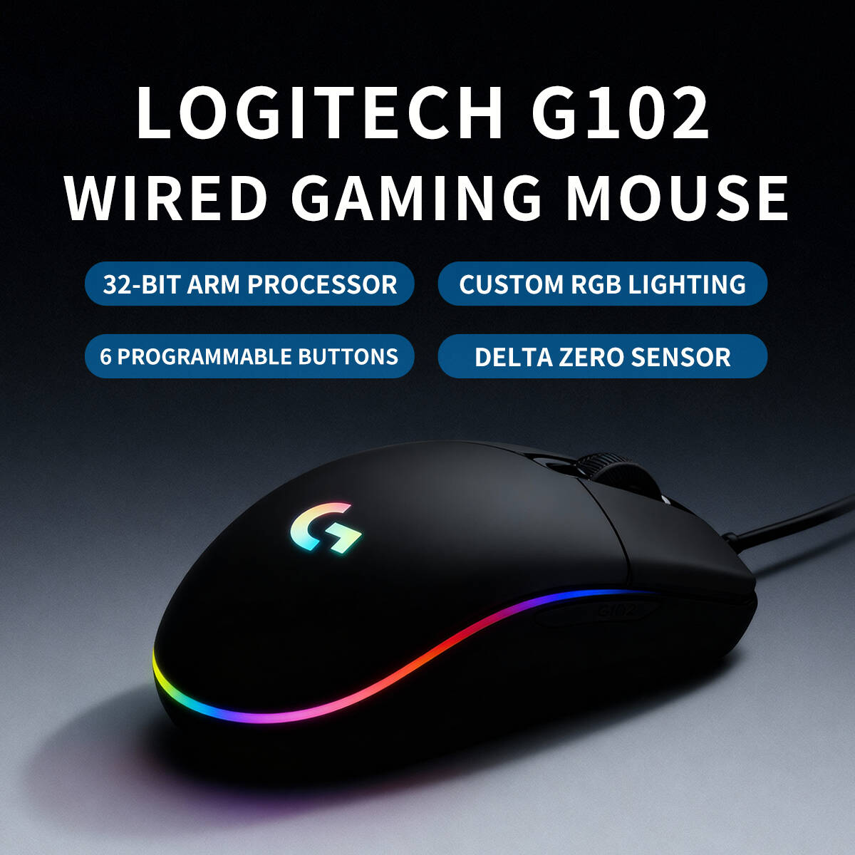 G102 Logitech G203 Wired USB M - Logitech Mouse G203 评论和价格
