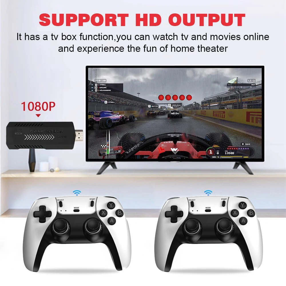X2 PRO Game Stick 4K HDMI Retr - Retro Gaming Hdmi Stick 评论和价格