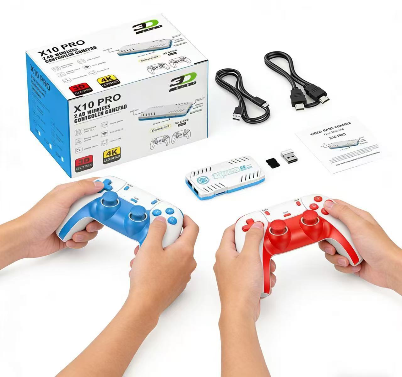 X10 PRO Retro Game Console Sti - Retro Gaming Hdmi Stick 评论和价格