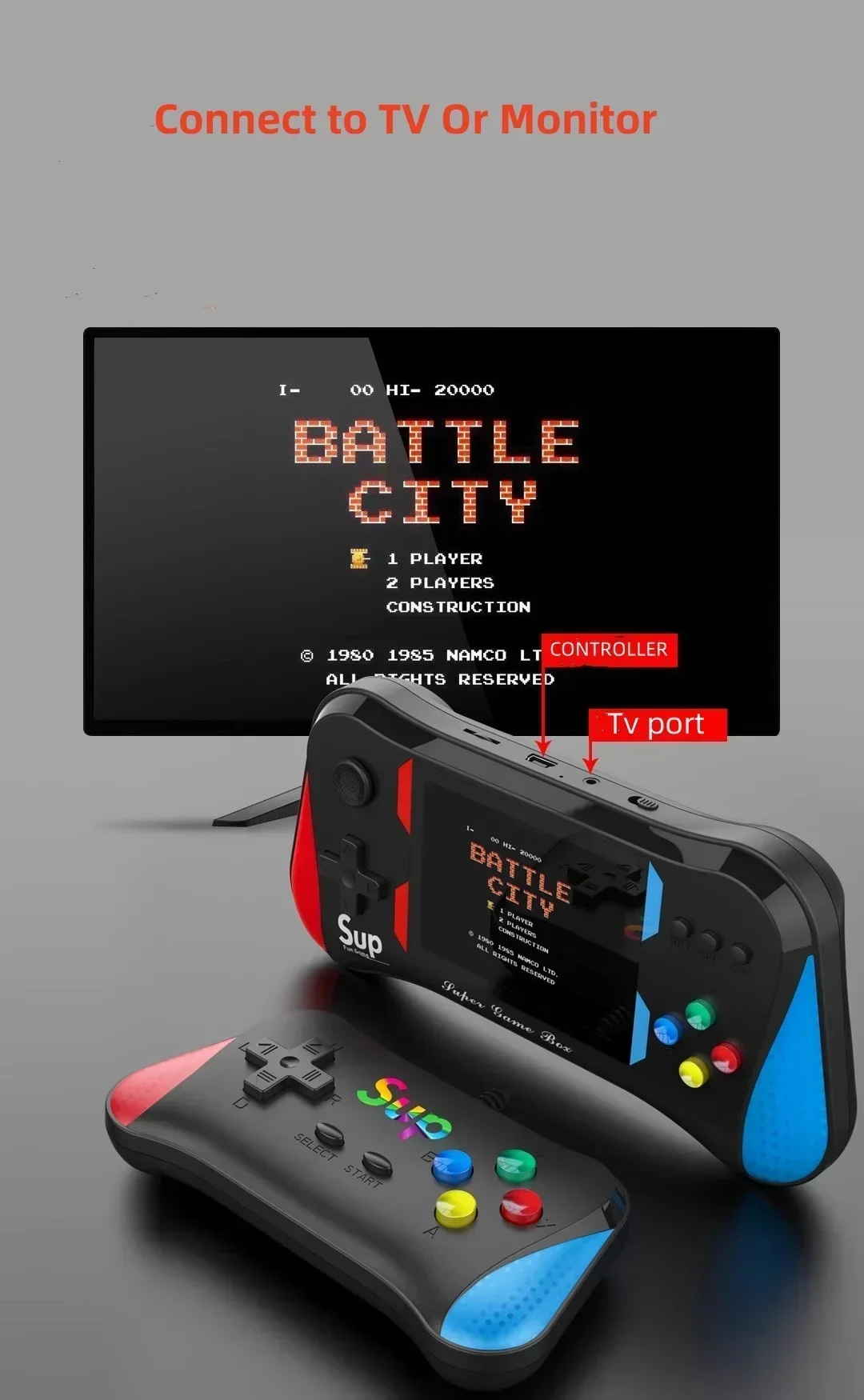 Children's Game Console Palm R - Retro Gaming Setup 评论和价格