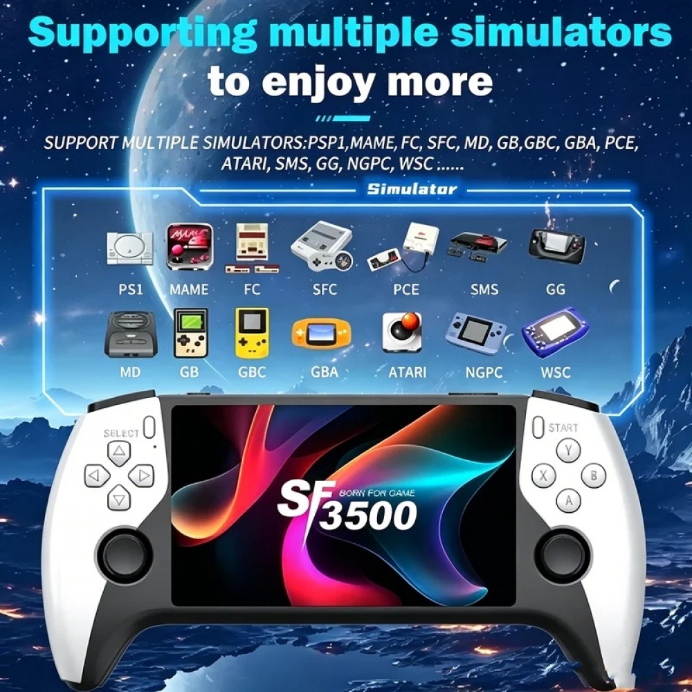 SF3500 5 inch Handheld Game Co - Retro Gaming Station 评论和价格