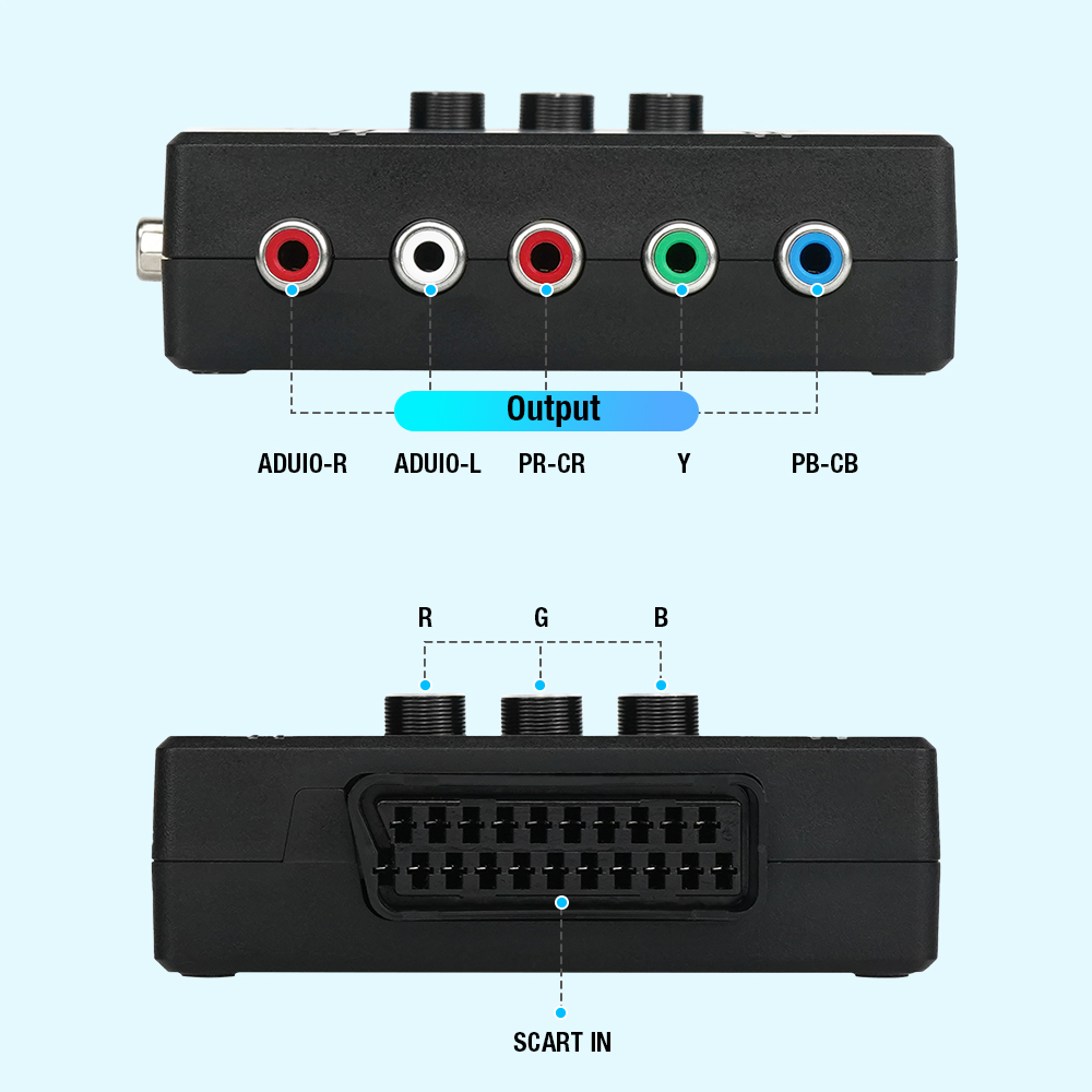RGBS VGA to YPBPR Component Co - Retro Gaming Setup 评论和价格
