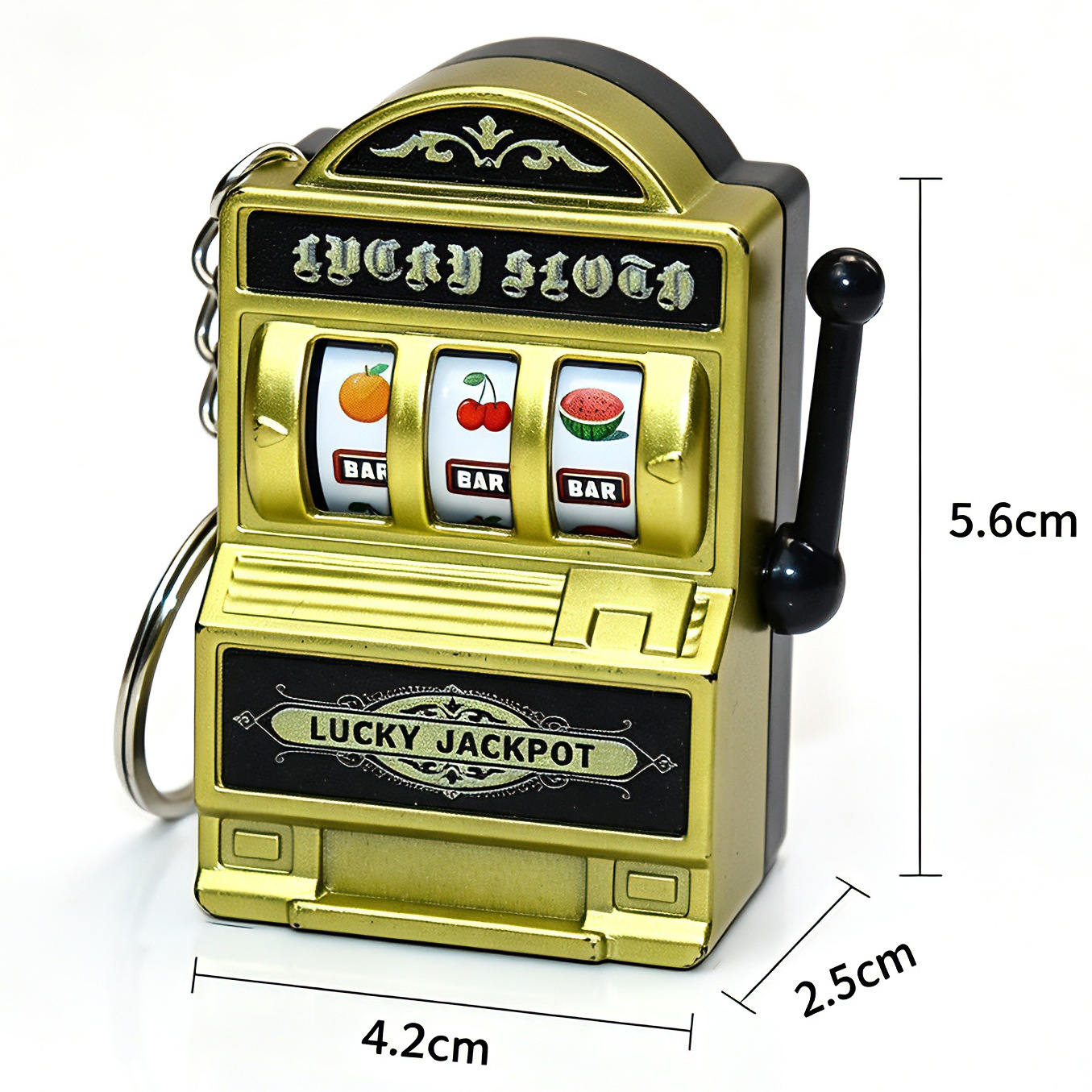 Retro Fruit Machine Keychain E - Retro Gaming Keychain 评论和价格